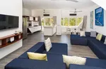 Living room and terrace